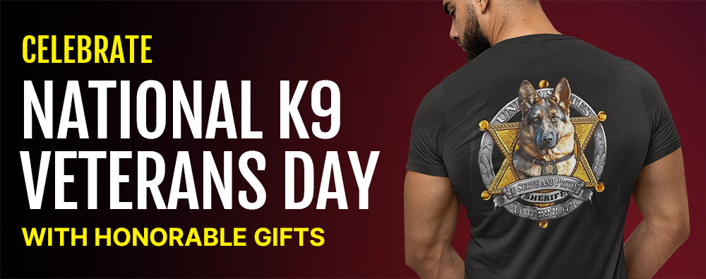 Celebrate National K9 Veterans Day with Honorable Gifts