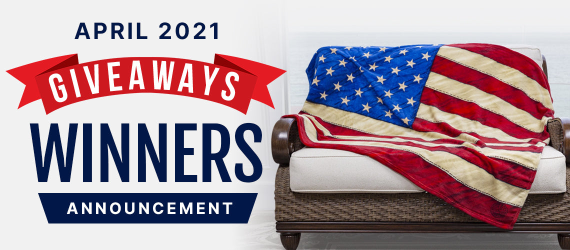 April 2021 Giveaway Winners Announcement