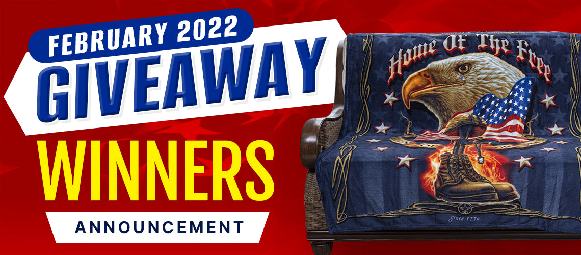 February 2022 Giveaway Announcement