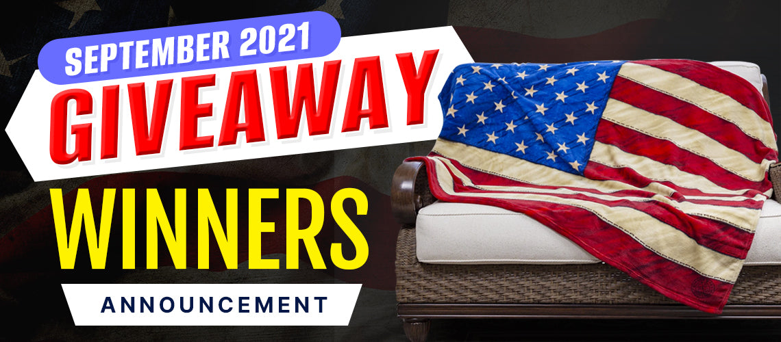 September 2021 Giveaway Announcement