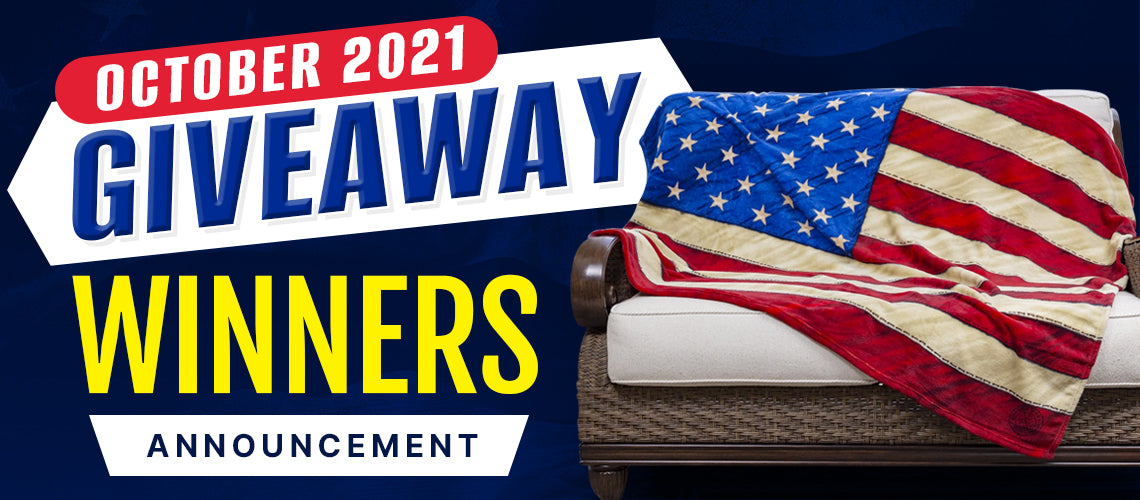 October 2021 Giveaway Announcement