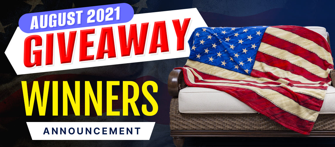 August 2021 Giveaway Announcement