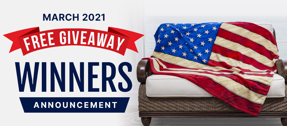 March 2021 Giveaway Winners Announcement