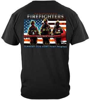 More Picture, Firefighter Thin Red Line flag Patriotic Premium T-Shirt