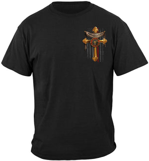 More Picture, Firefighter Bible Verse Philipians 4: 13 I Can Do all things Thru Christ Premium T-Shirt