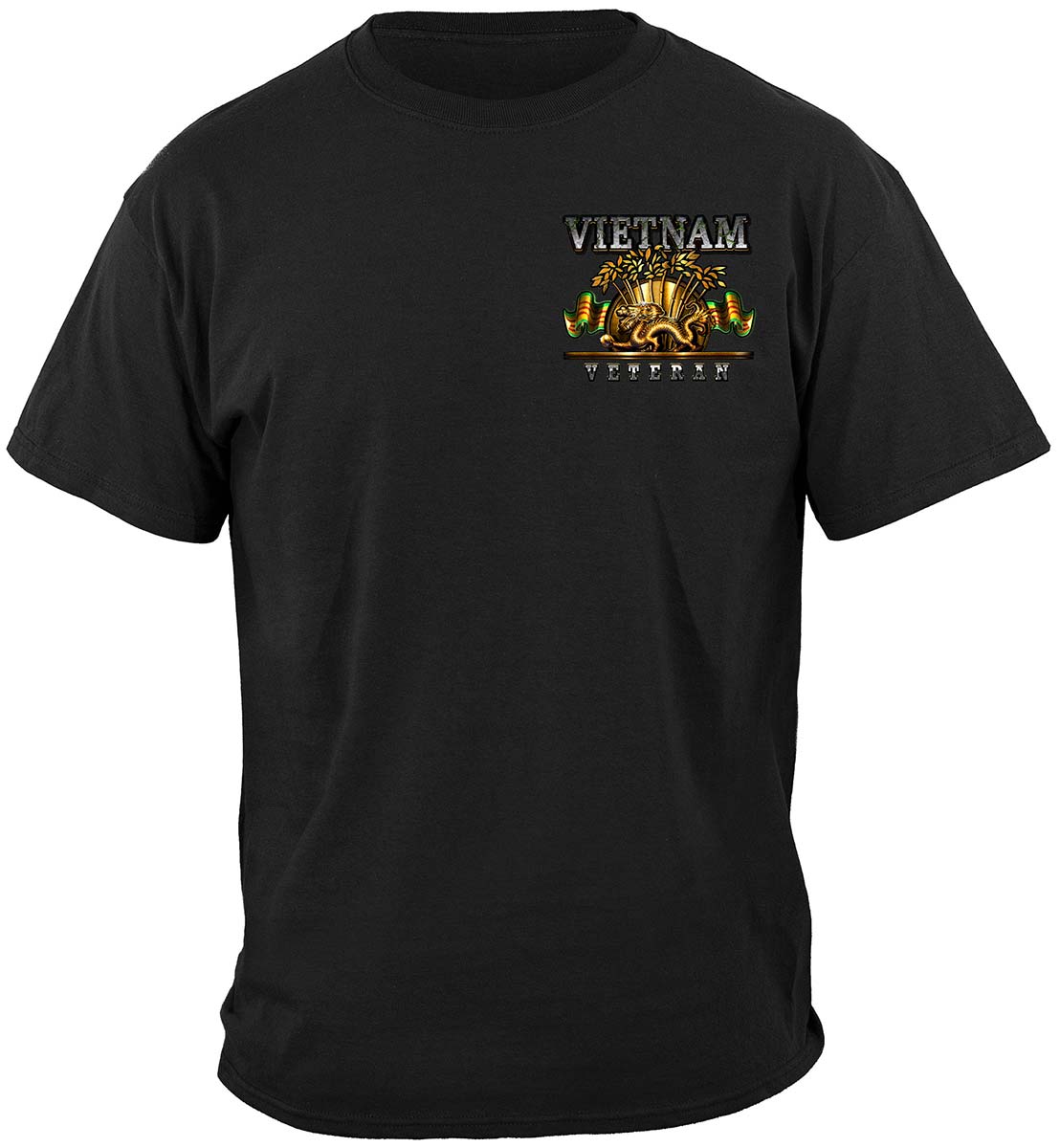 Military Vietnam Vetrian Ribbon Proud to have Served Premium T-Shirt - front