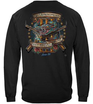 More Picture, 2nd Amendment 3 percenter 2A Vintage Tattoo Three Percenters 3%ers and III%ers Premium Long Sleeves