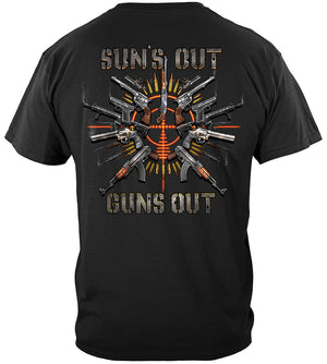 More Picture, 2nd Amendment Sun's Out Guns Out Premium T-Shirt