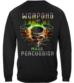 More Picture, Music Drum Weapons Of Mass Percussions Premium Long Sleeves