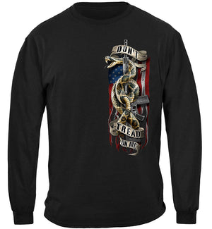 More Picture, 2nd Amendment Don't Tread Tattered Flag Premium Long Sleeves