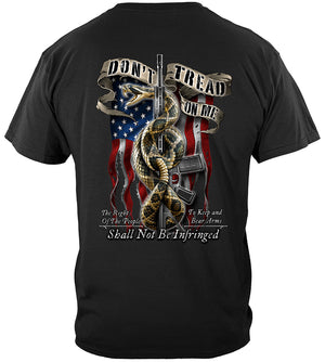 More Picture, 2nd Amendment Don't Tread Tattered Flag Premium T-Shirt