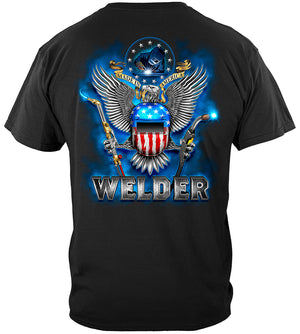 More Picture, Worker Made In American Welder Premium T-Shirt