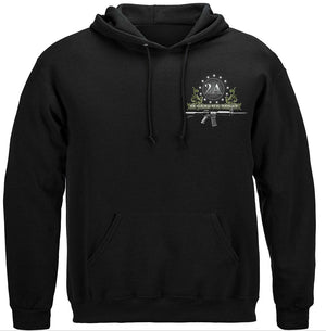 More Picture, 2nd Amendment Made In American In Guns We Trust Premium Hooded Sweat Shirt