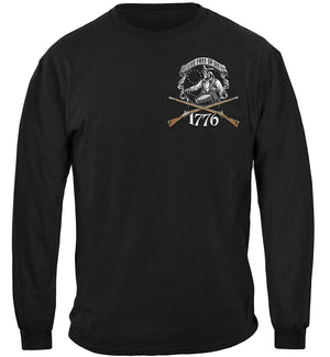 More Picture, Patriotic Live Free Or Die Liberty Or Death 1776 Premium Long Sleeves
