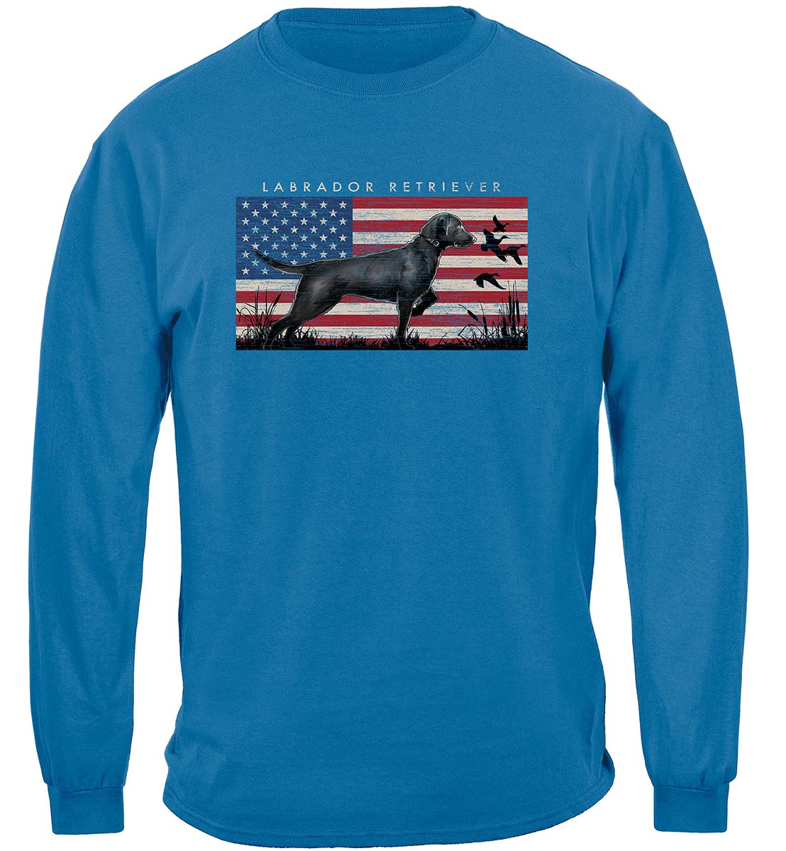 Hunting Bird Hunting Dog Labrador Retriever Pointer American Heritage Premium Long Sleeves - front