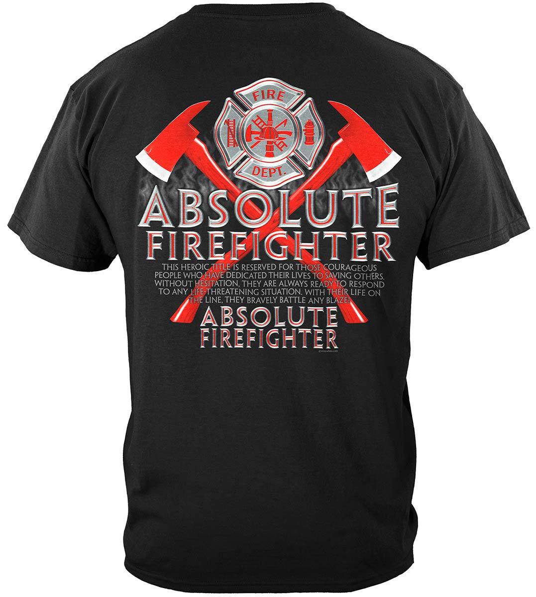 Absolute Firefighter Premium Hooded Sweat Shirt