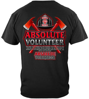 More Picture, Absolute Volunteer Firefighter Premium T-Shirt