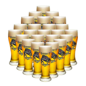 More Picture, Semper Fi Chrome Dog Marine Corps Pilsner Glass