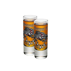 More Picture, Semper Fi Chrome Dog Marine Corps Shot Glass