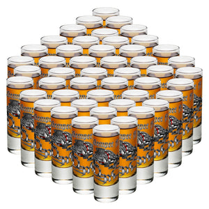 More Picture, Semper Fi Chrome Dog Marine Corps Shot Glass