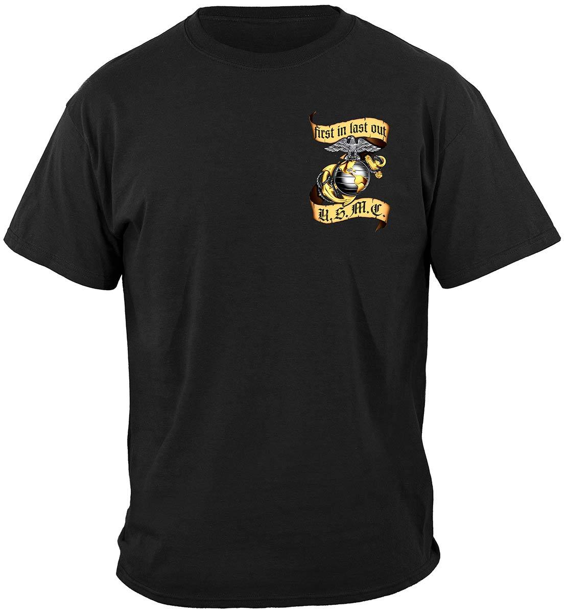 First In Last Out Marine Corps Premium T-Shirt
