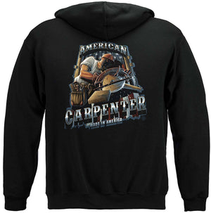 More Picture, American Carpenter Premium Hooded Sweat Shirt