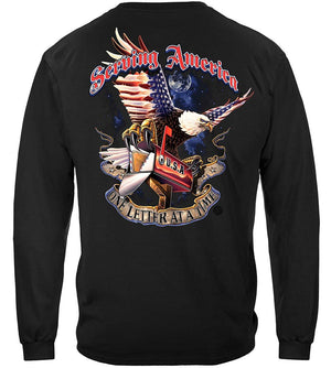 More Picture, American Postal Worker Premium Hooded Sweat Shirt