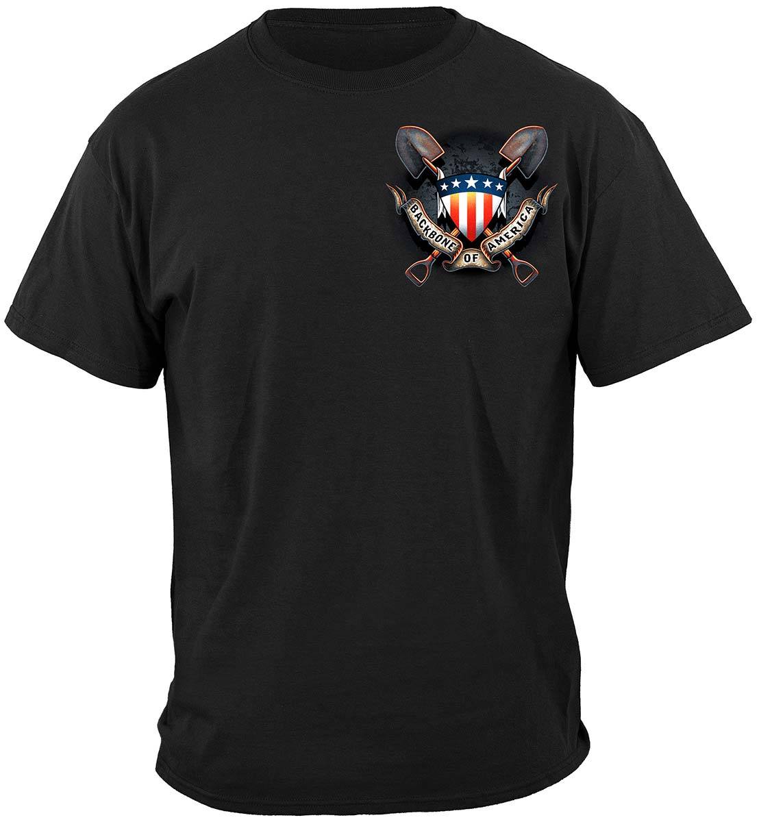 American Laborer Premium Hooded Sweat Shirt
