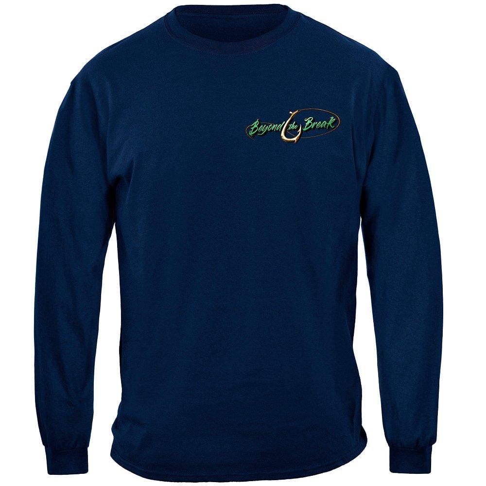 MAHI Dolphin Fish Beyond The Break Premium Hooded Sweat Shirt