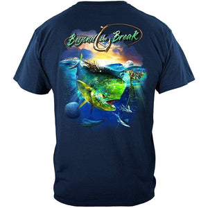 More Picture, MAHI Dolphin Fish Beyond The Break Premium T-Shirt