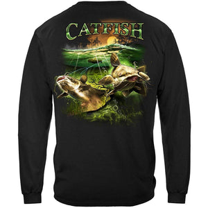 More Picture, Catfish Merky Water Premium Hooded Sweat Shirt