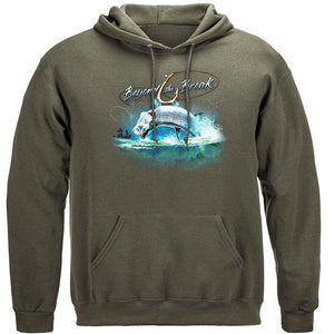 More Picture, Tarpon Attack Flat Fishing Premium T-Shirt