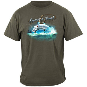 More Picture, Tarpon Attack Flat Fishing Premium T-Shirt