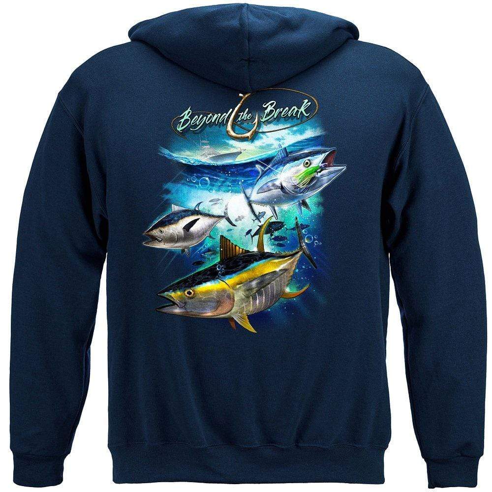 FORCE FISHING HOODED T-SHIRT L/S