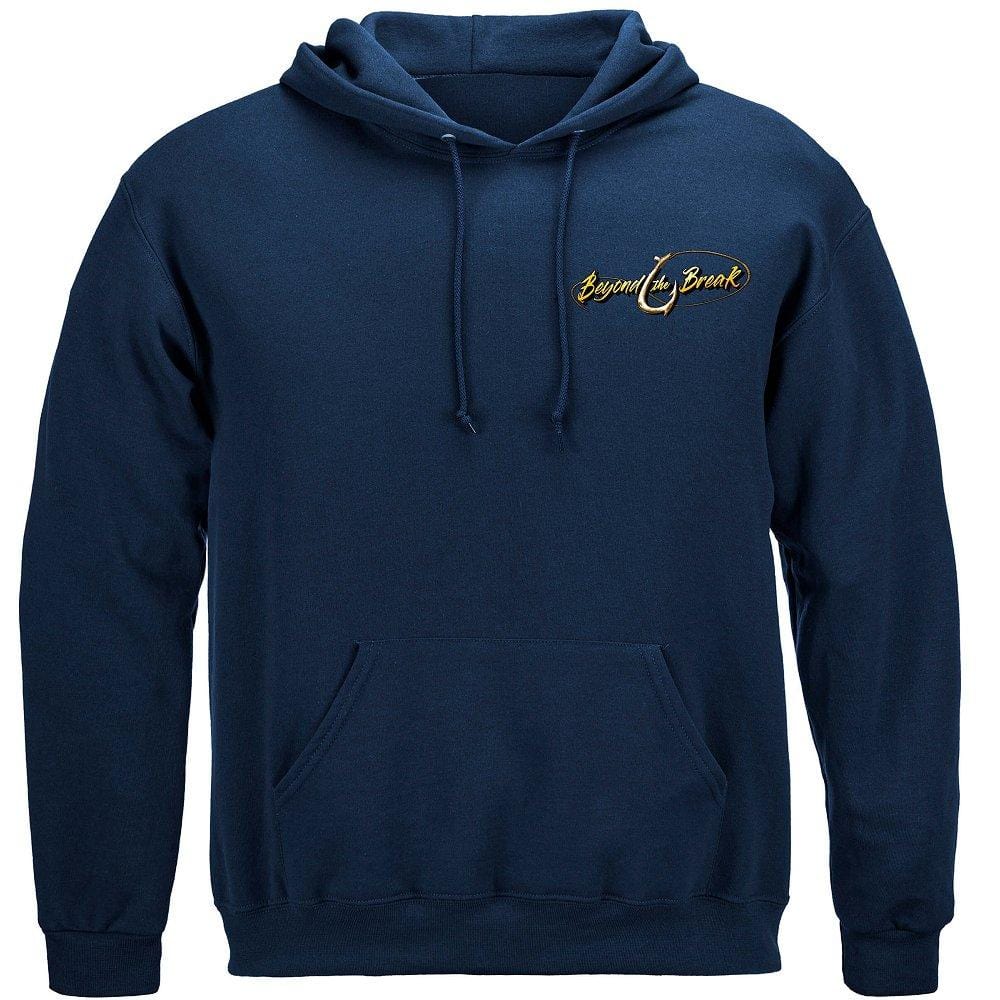Sail Fish Baller Off Shore Fishing Premium Hooded Sweat Shirt