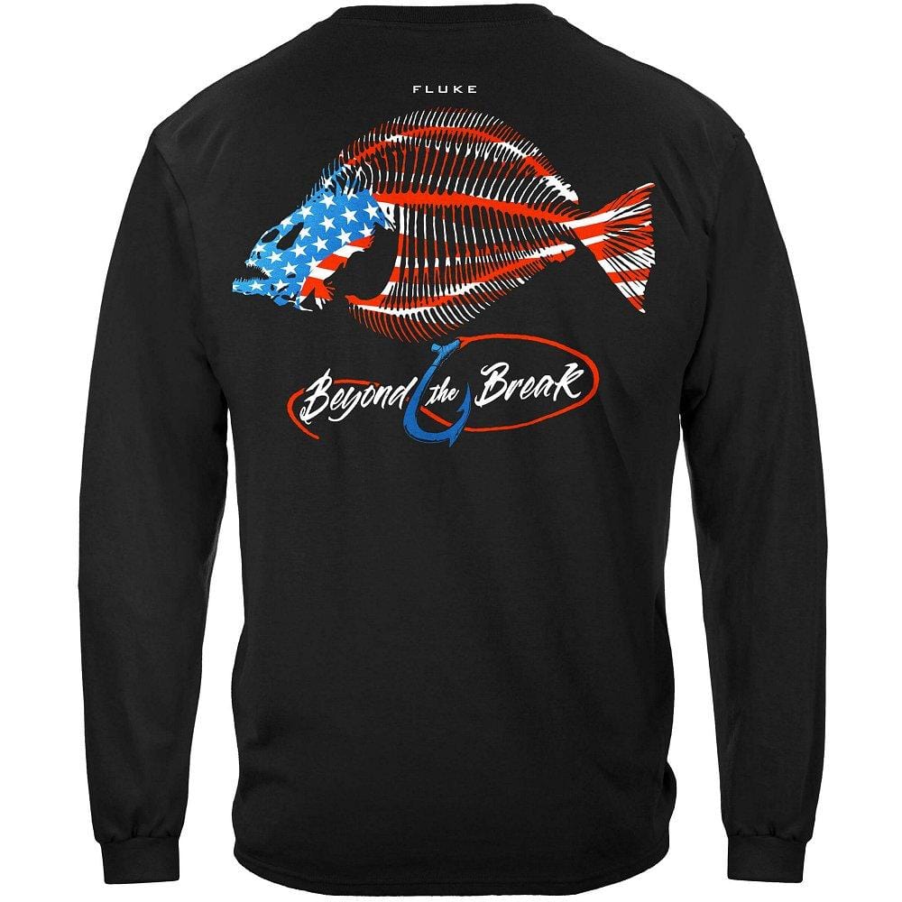 Patriotic Fluke Premium T-Shirt