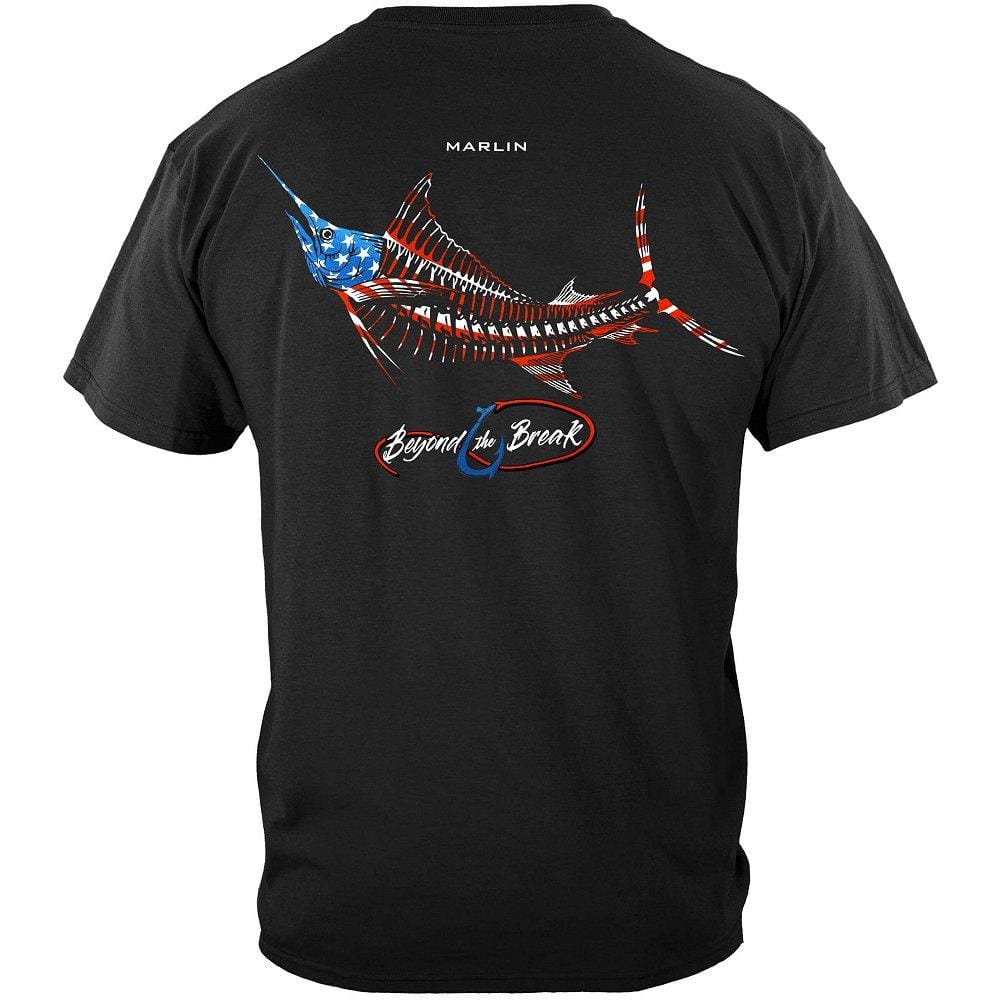 Patriotic Marlin Premium T-Shirt