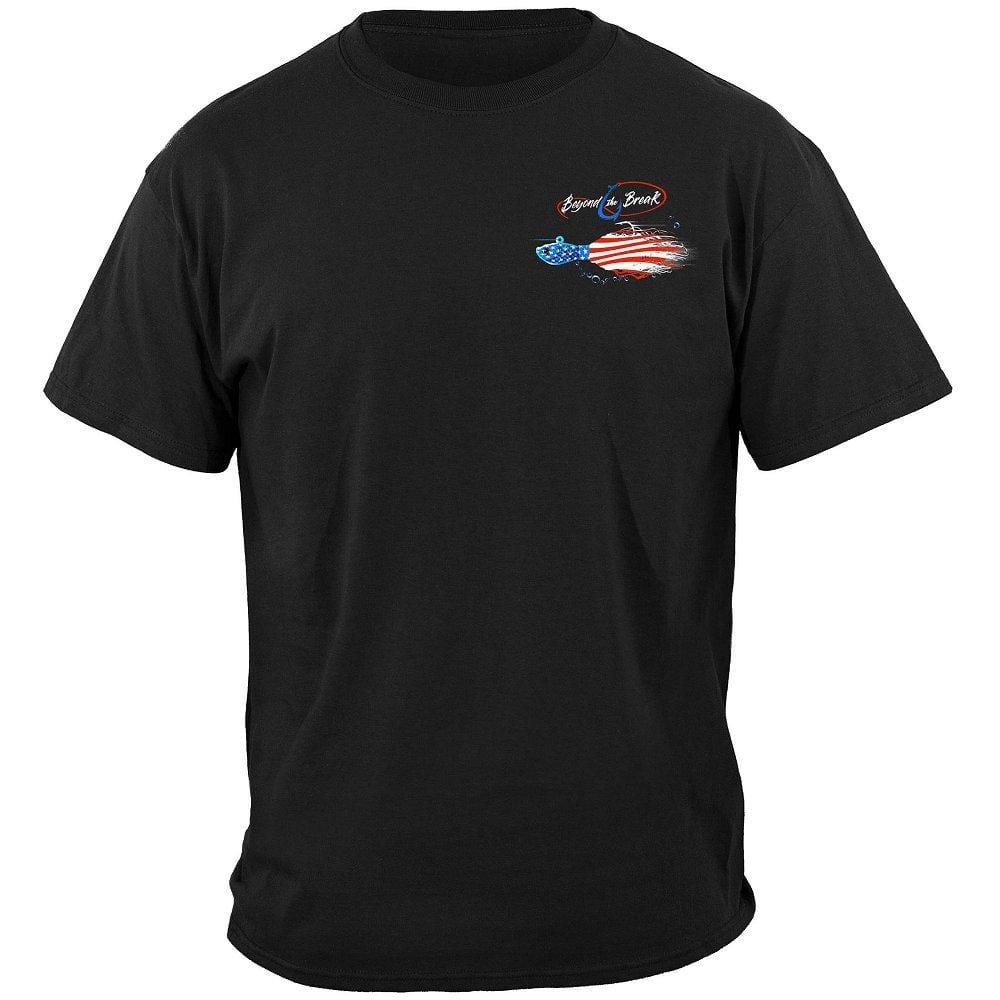 Patriotic Striped Bass Premium Long Sleeves