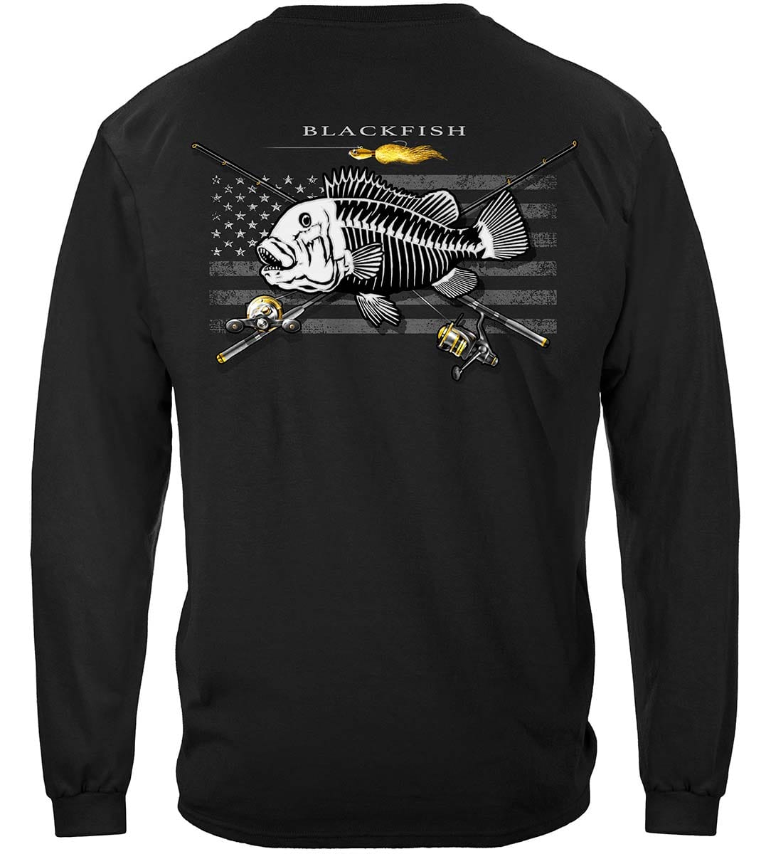 Black Flag Patriotic Black Fish Premium Long Sleeves