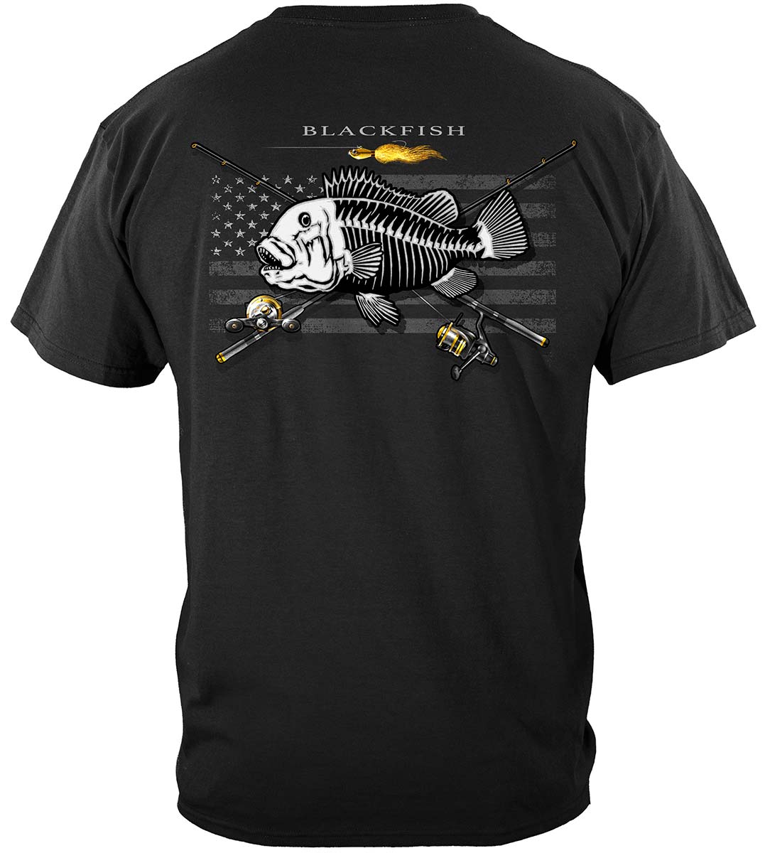 Black Flag Patriotic Black Fish Premium T-Shirt