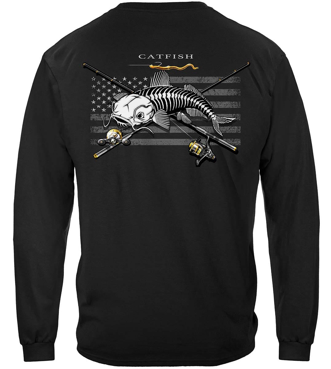 Black Flag Patriotic Catfish Premium Long Sleeves