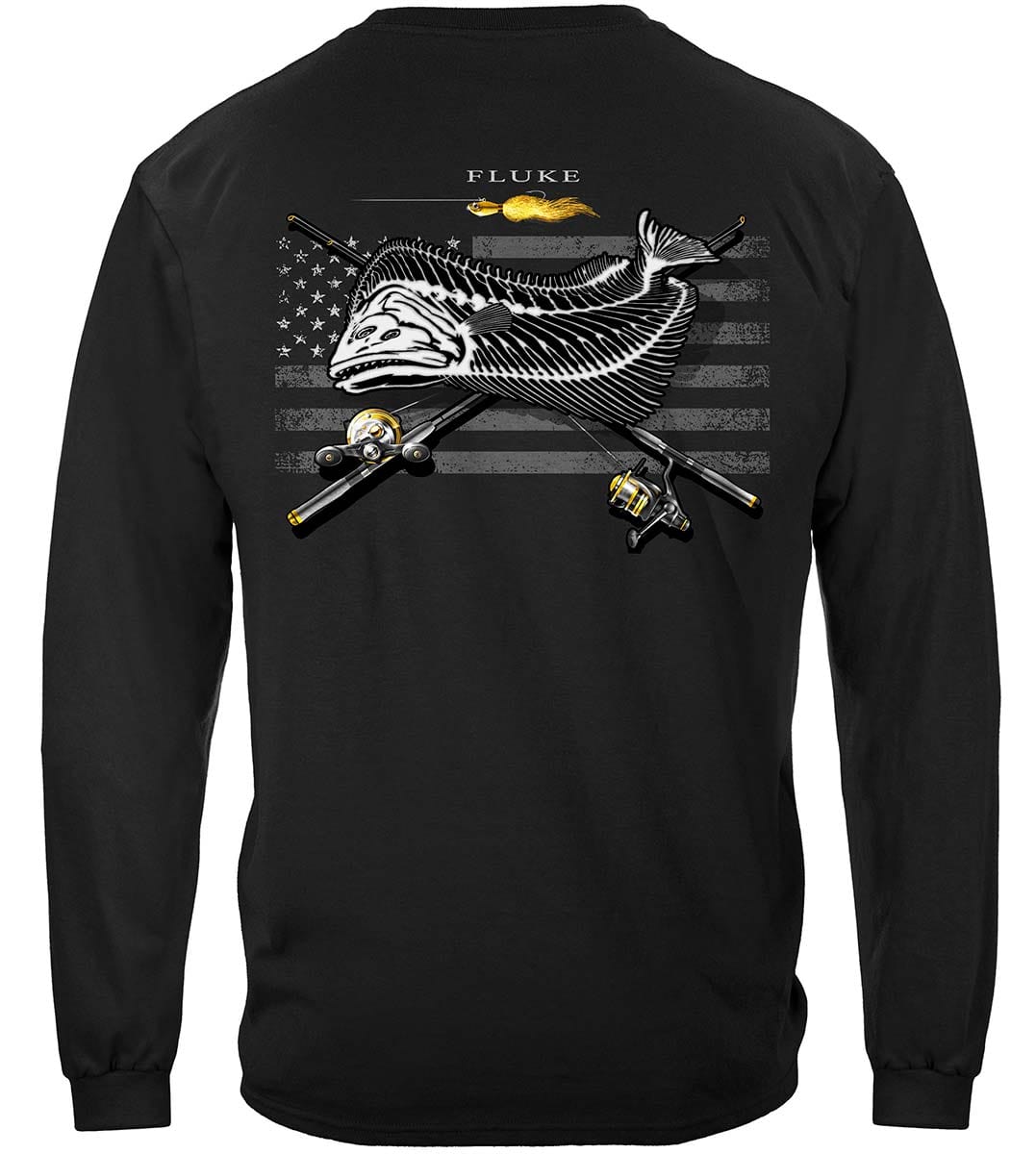 Black Flag Patriotic Fluke Premium Long Sleeves