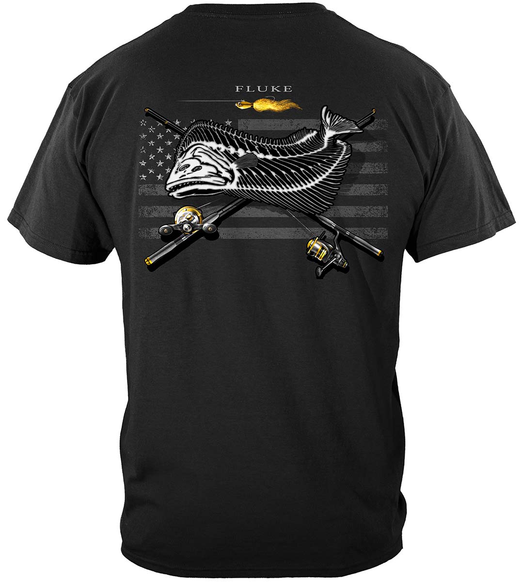 Black Flag Patriotic Fluke Premium T-Shirt