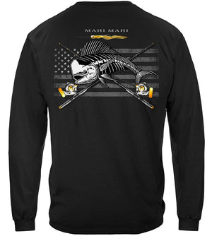 More Picture, Black Flag Patriotic Mahi Premium Long Sleeves