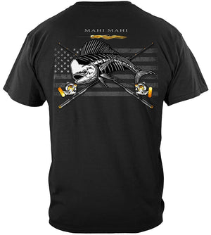 More Picture, Black Flag Patriotic Mahi Premium Long Sleeves
