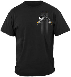 More Picture, Black Flag Patriotic Mahi Premium Long Sleeves