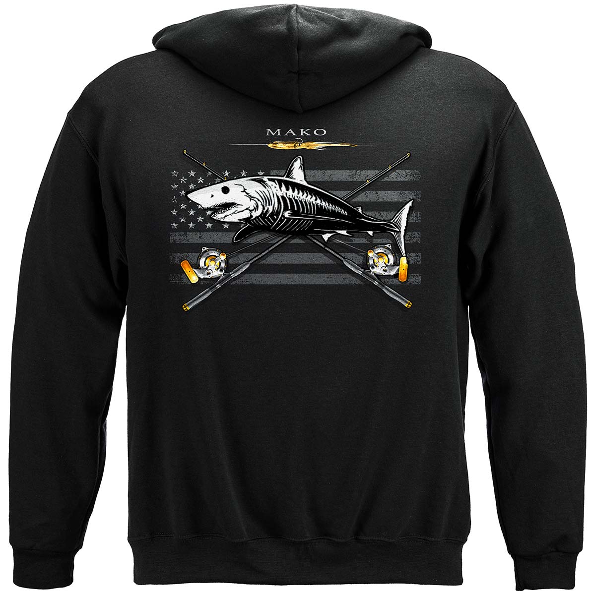 Black Flag Patriotic Shark Premium T-Shirt