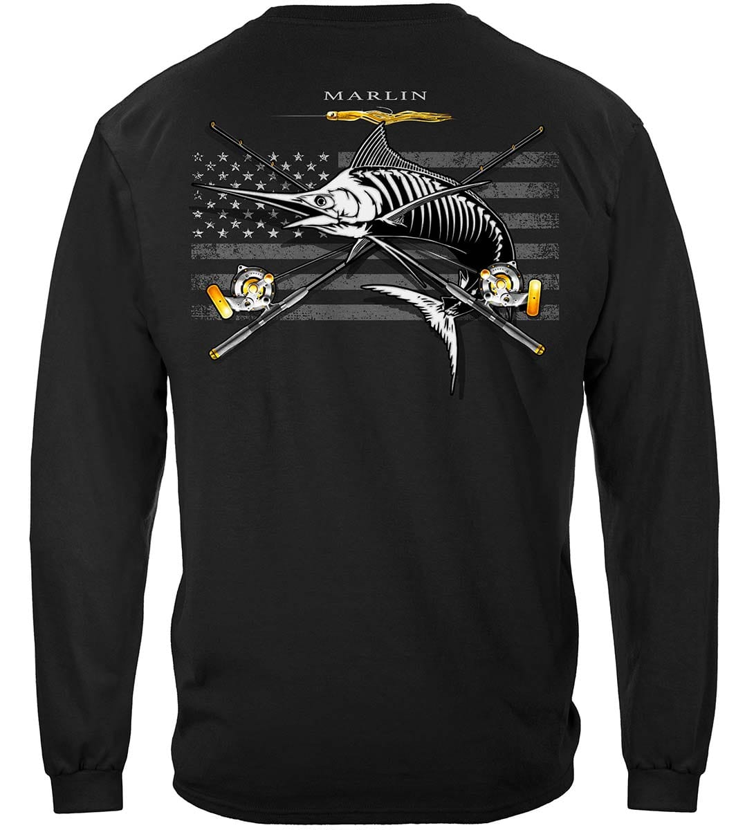 Black Flag Patriotic Marlin Premium T-Shirt