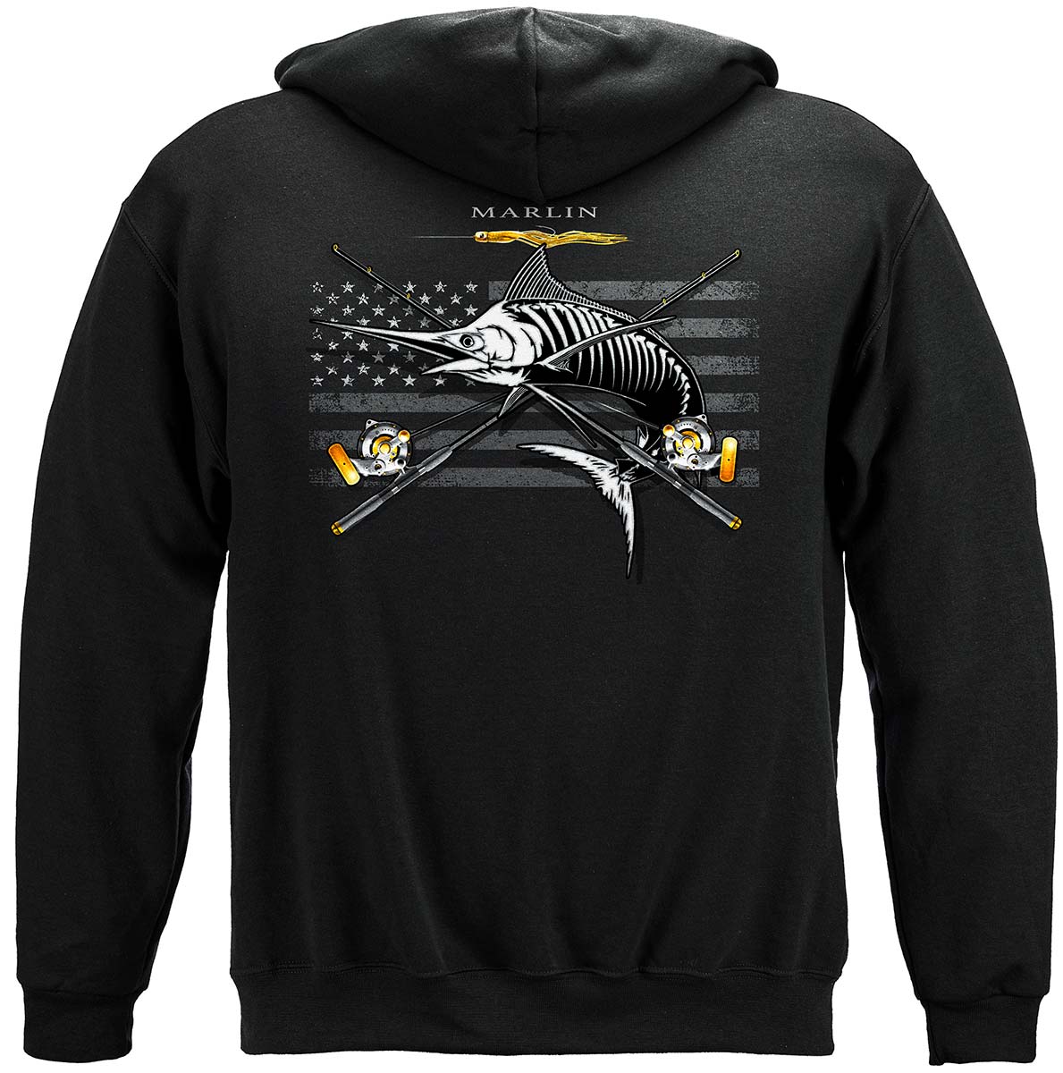Black Flag Patriotic Marlin Premium T-Shirt