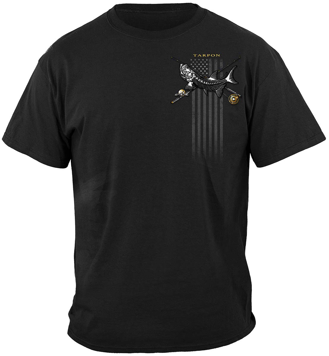 Black Flag Patriotic Tarpon Premium T-Shirt